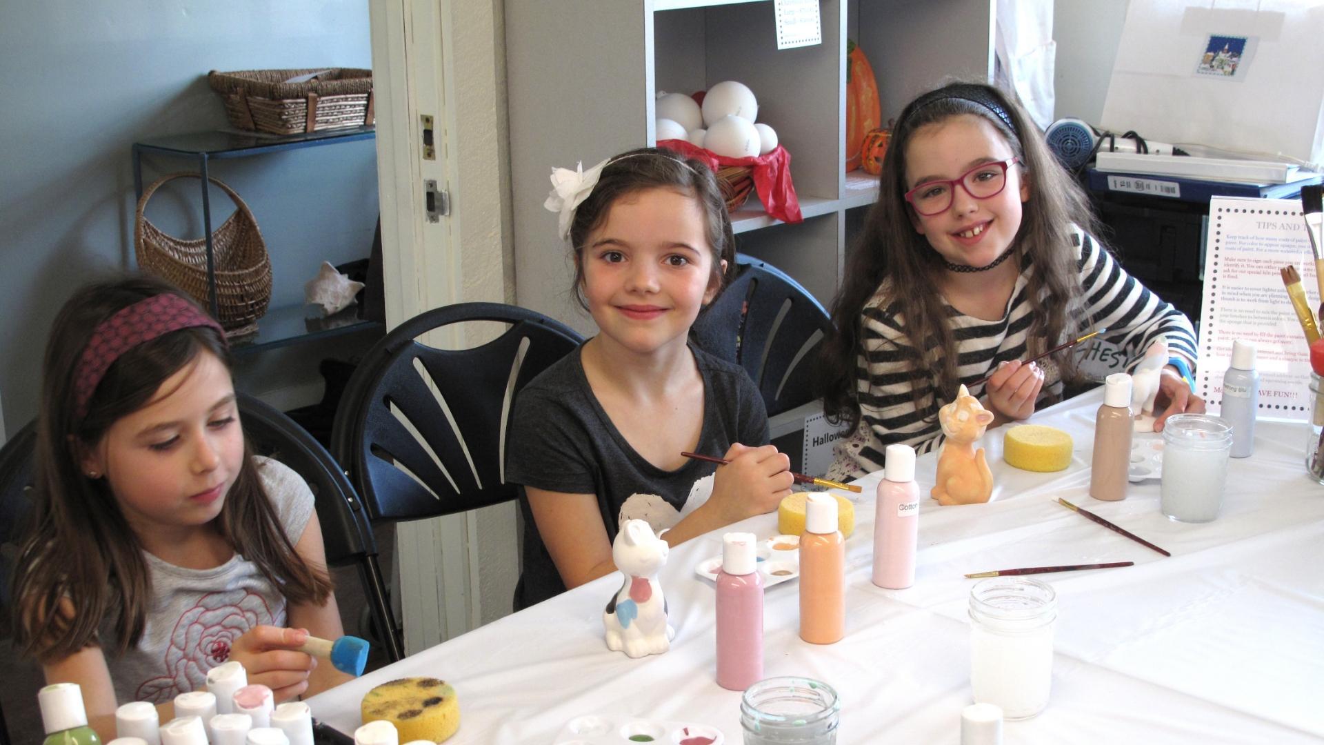 Get your creativity on. Join us in our Paint Your Own Pottery studio.
